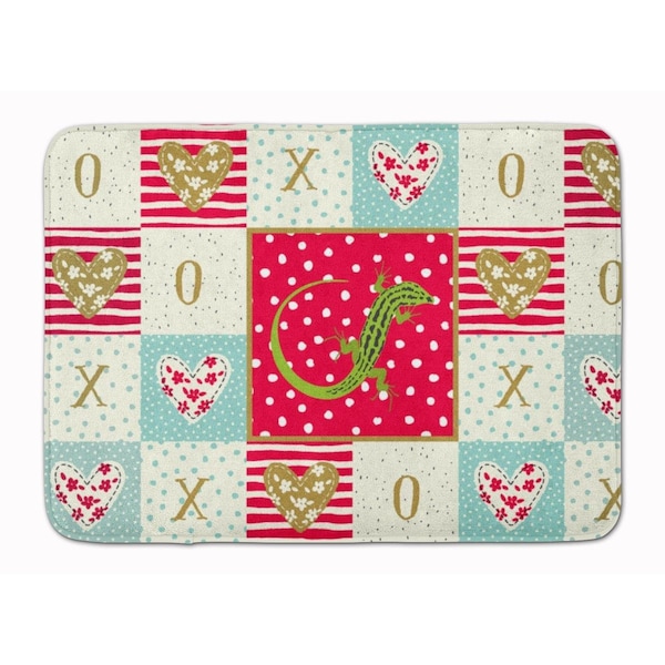 Carolines Treasures 19 x 27 in. Lizard Machine Washable Memory Foam Mat CK5534RUG - main